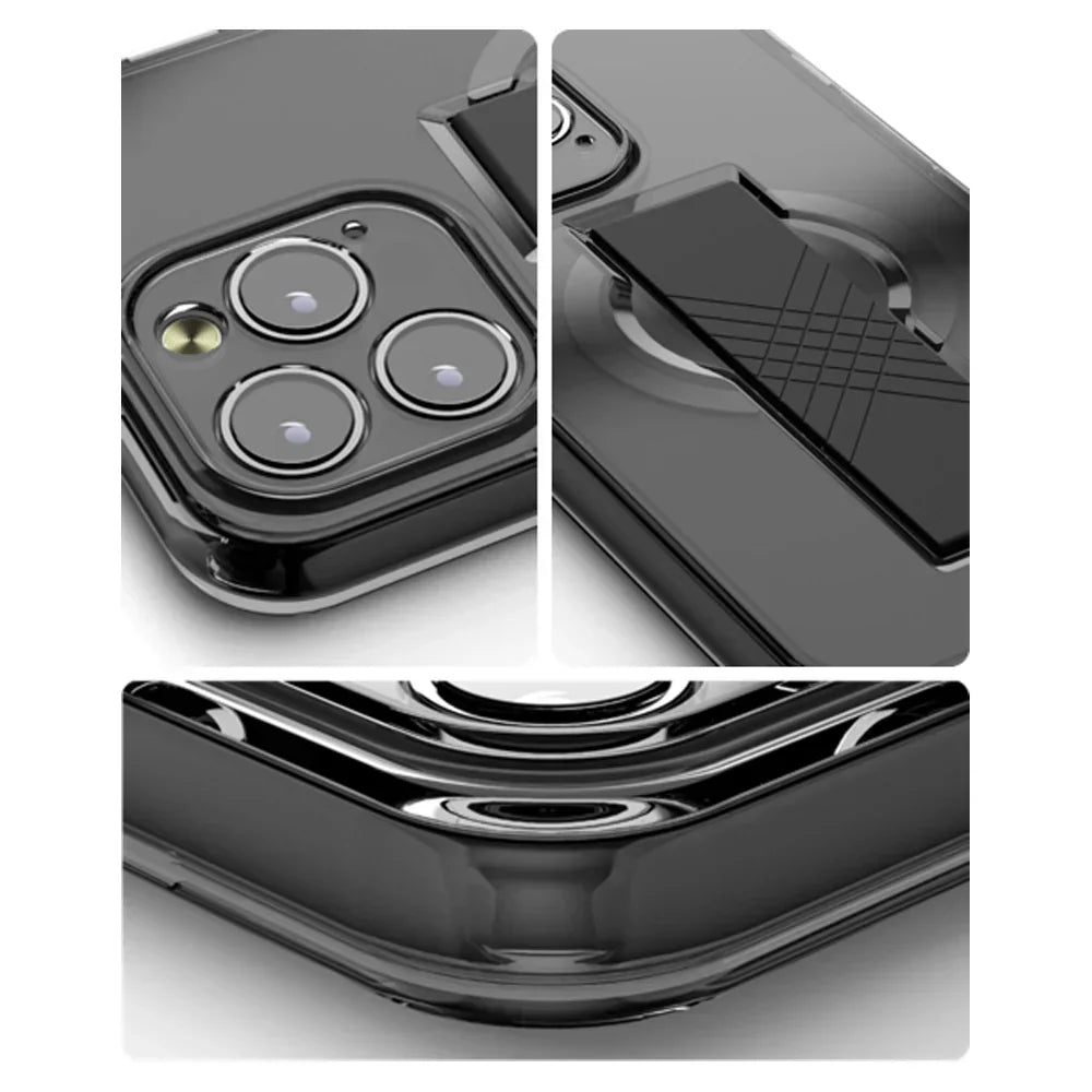Itskins Avana Grip-It iPhone 14 Pro Max Magsafe Cover - Black - Tashqila Itskins Avana Grip-It iPhone 14 Pro Max Magsafe Cover - Black - Tashqila